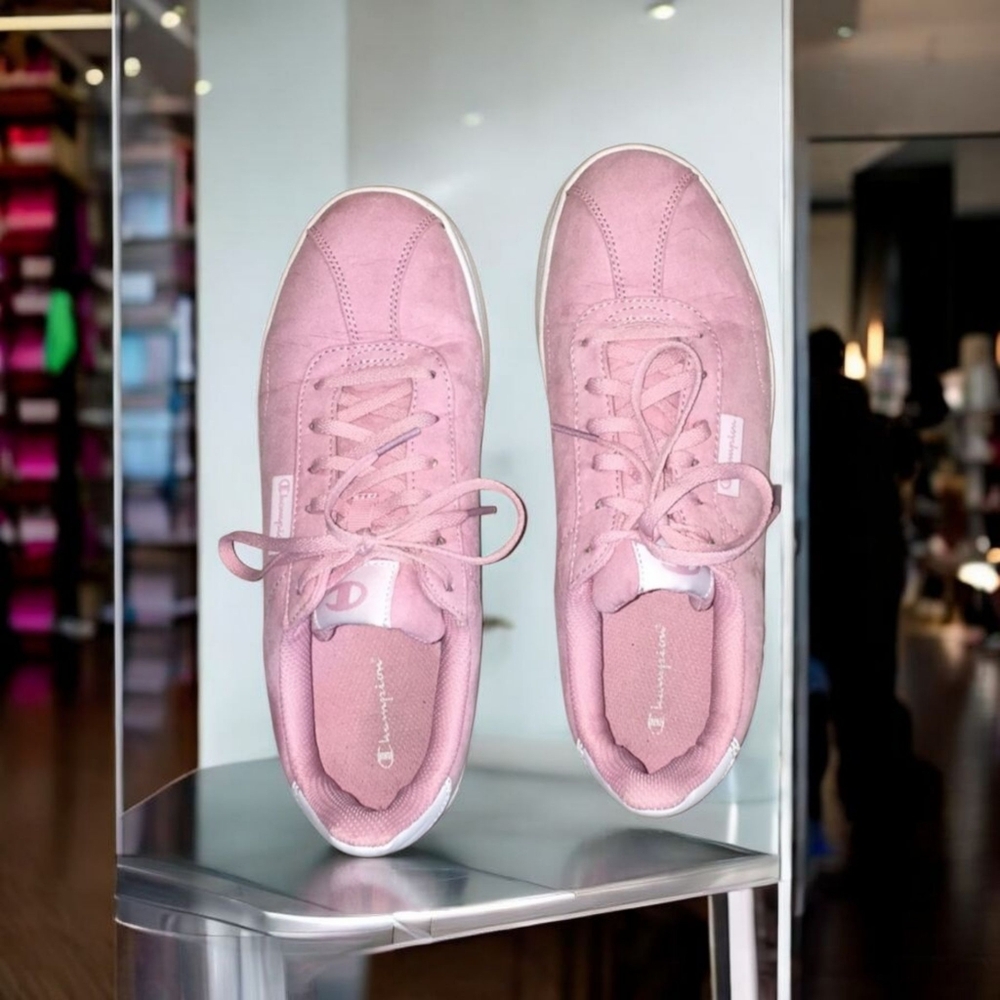 Champion Pink and White Sneakers